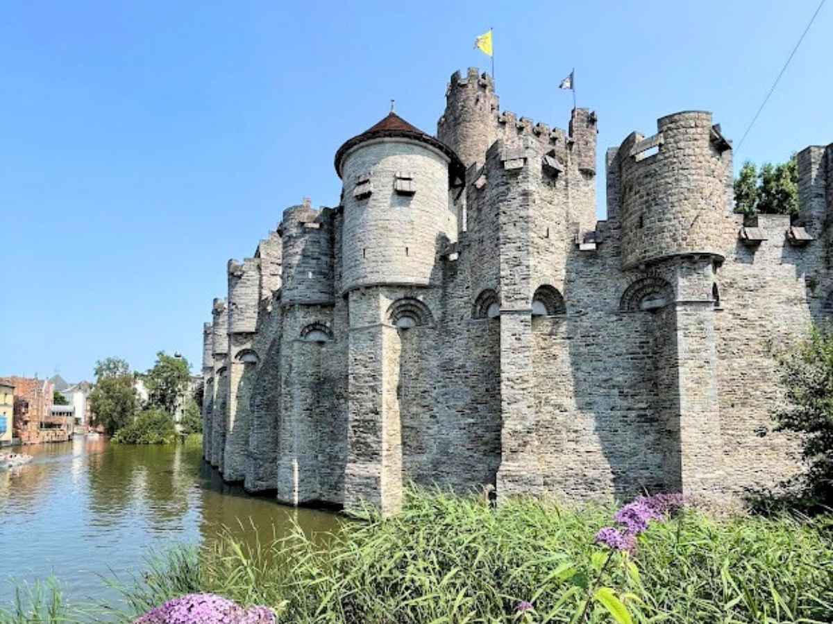 Gravensteen castle in Ghent