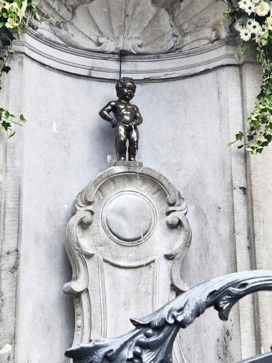 Manneken Pis in Brussels