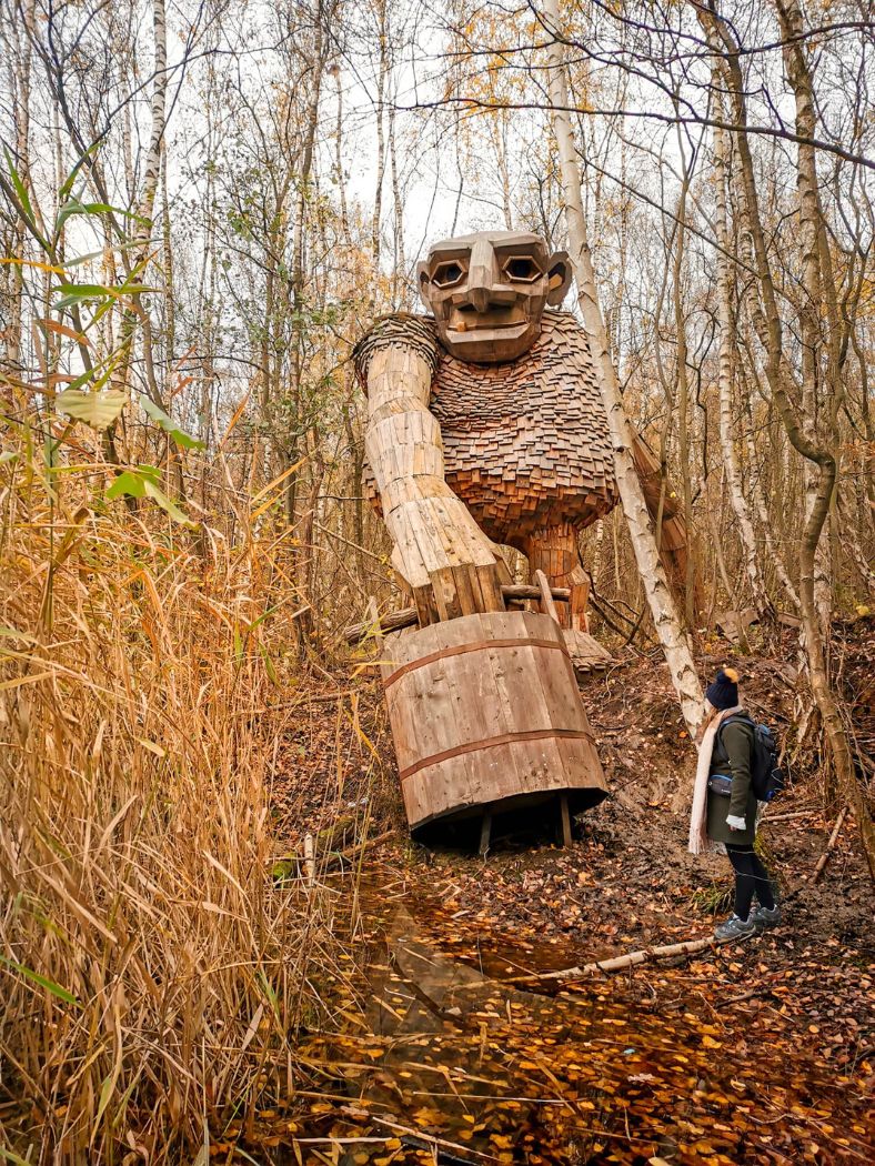 Magical Troll Forest at the Schorre in Belgium