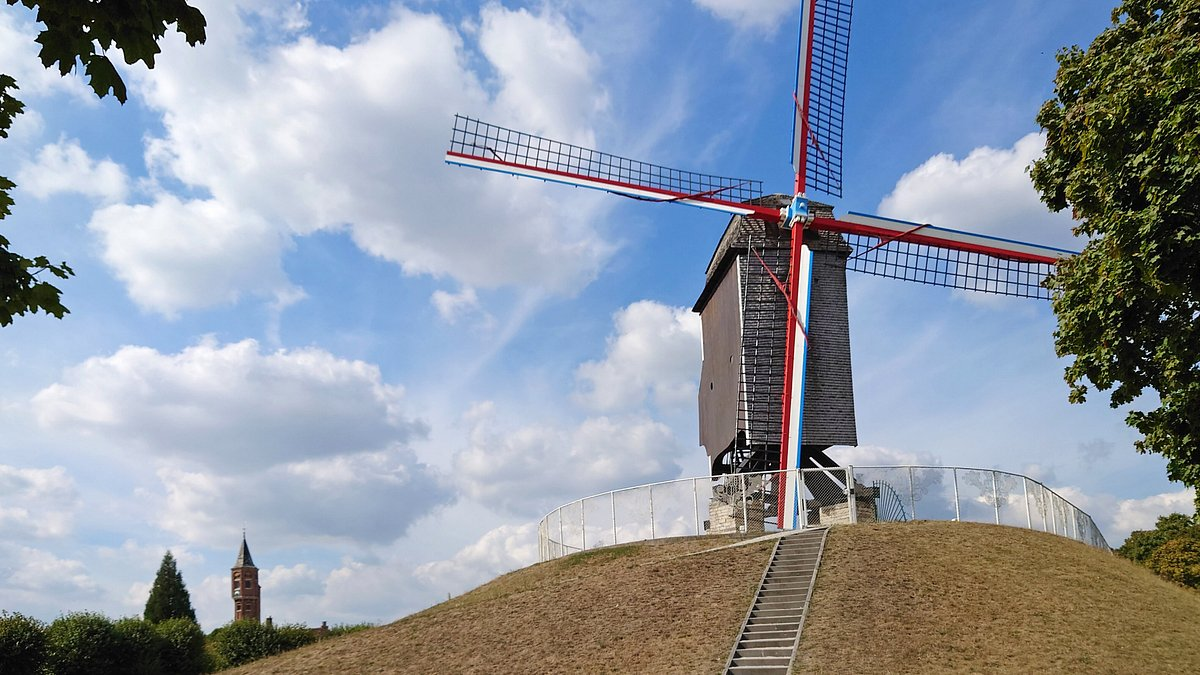 Windmilss in Bruges