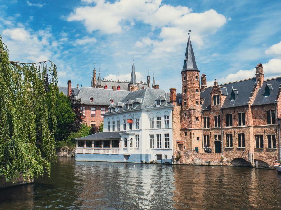 Canal tours in Bruges