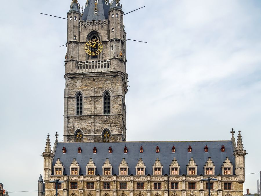 Belfry of Ghent in Belgium