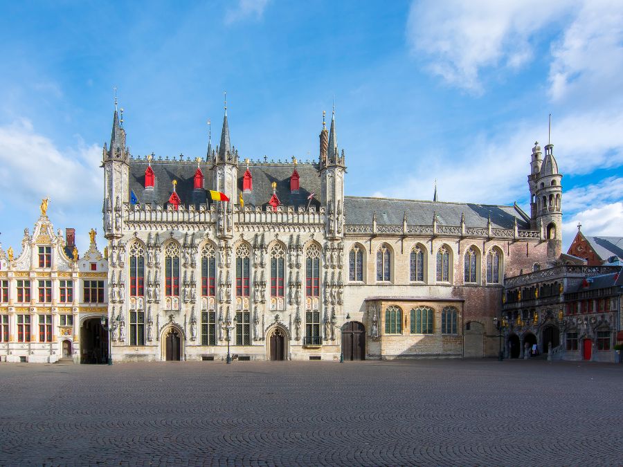 Burg Square in Bruges