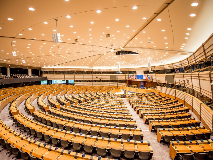 The European Parliament Hemicycle