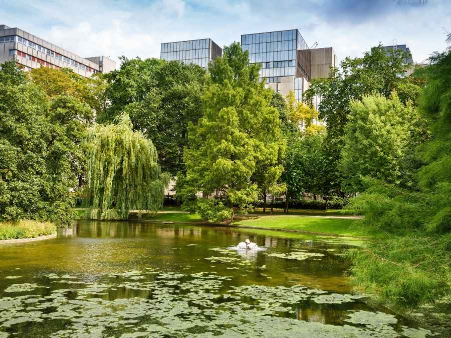 Leopold Park in Brussels