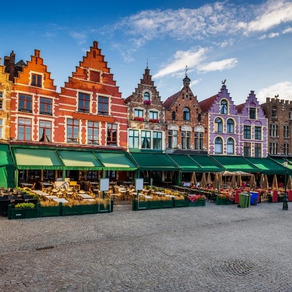 Market Square in Bruges