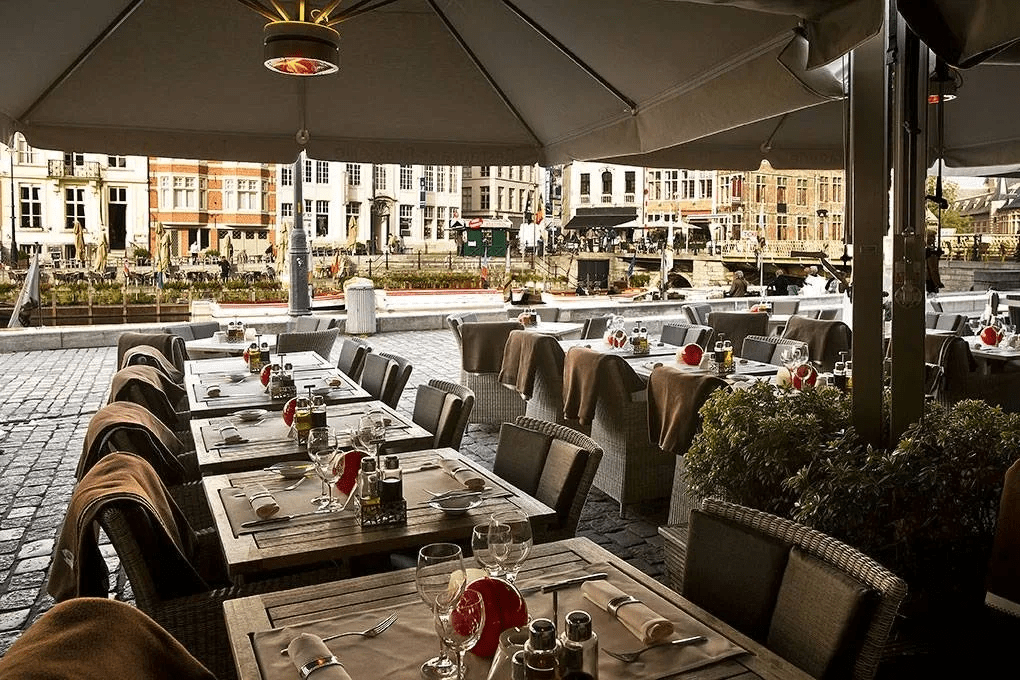 Restaurant De Graslei in Ghent