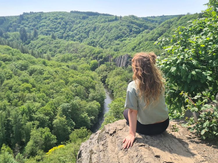 Hiking Le Herou in the Belgian Ardennes